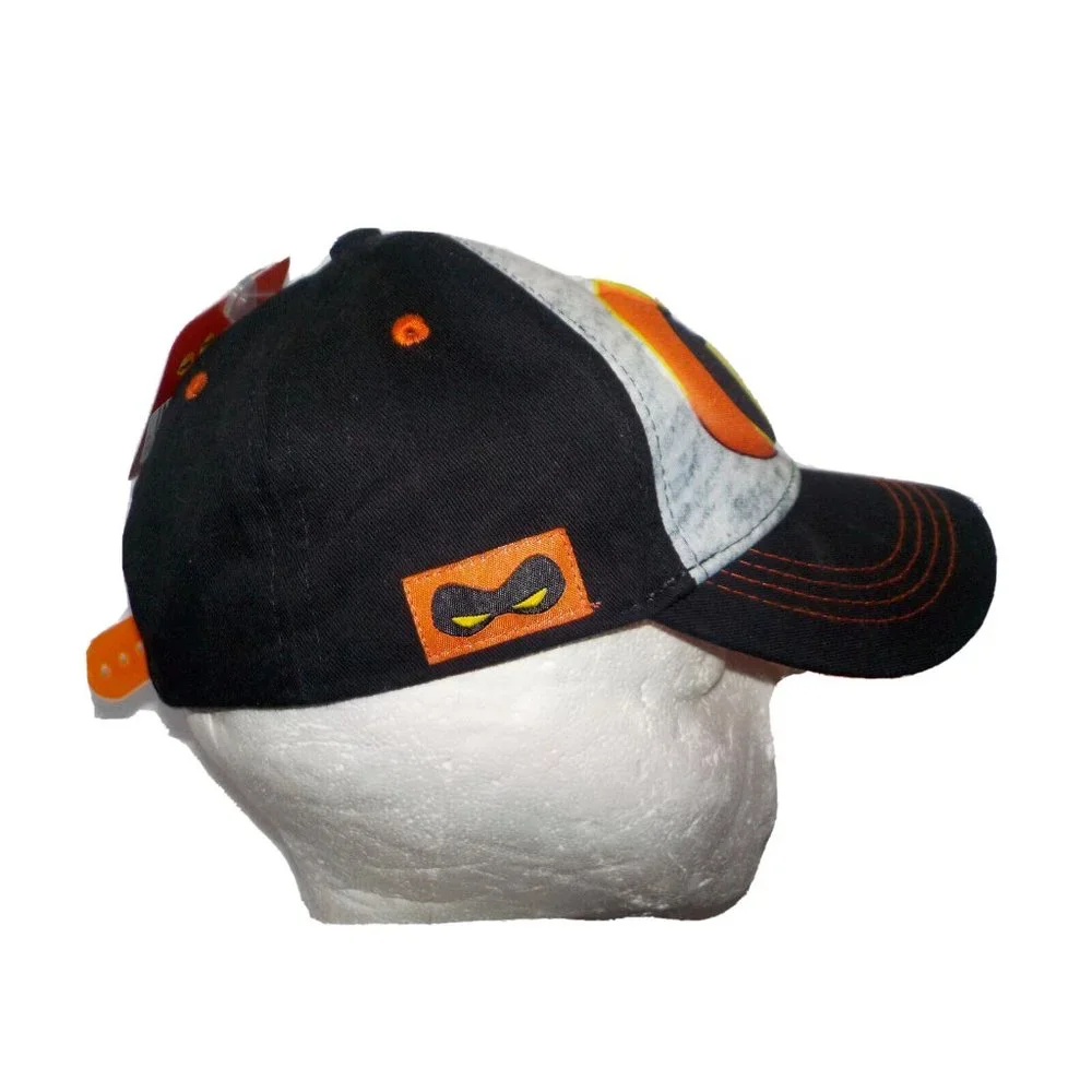 NWT Incredibles 2 Snapback Disney Pixar Boys Hat Black Gray Orange